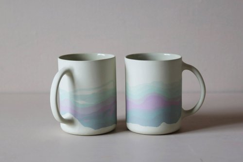 'AURORA' Color-Dripped Mug (New)